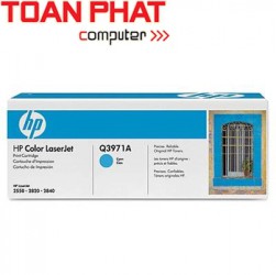 Mực in HP Q3971A-Cyan- Mầu xanh-Canon LBP 5200, MF-8180C HP CLj 2550, 2550N, 2550LN HP MFP CLj 2820, 2840 In được 2000 trang.