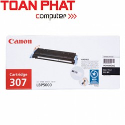 Mực in Laser Canon 307 (Black) Mầu đen Canon LBP 5000, 5100 HP CLj-1600,2600N,2605,2605DN,2605DTN HP MFP CM-1015, 1017 In được 2500 trang 
