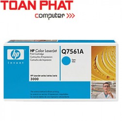 Mực in Laser HP Q7561A-Cyan - Mầu xanh-HP CLj 2700, 2700N, 3000, 3000N, 3000DN In được 3,500 trang.