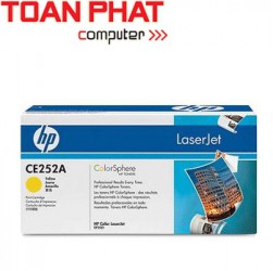 Mực in Laser HP CE252A-Yellow - Mầu vàng-HP CP-3525N, 3525DN, 3525x HP CM-3530, 3530Fs In 