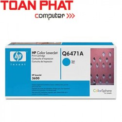 Mực in Laser mầu HP Q6471A - Cyan - Mầu xanh - Dùng cho máy in HP CLj 3600