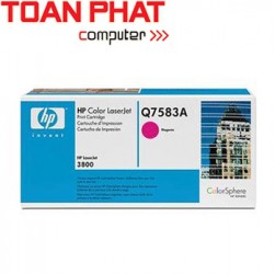 Mực in Laser mầu HP Q7583A - Magenta - Mầu đỏ - Dùng cho máy in HP CLj 3800, 3800N, 3800DN, 3505, 3505N, 3505DN