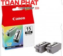 Mực in Phun mầu Canon BCI - 15Bk Black - Mầu đen