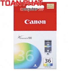 Mực in Phun mầu Canon CLI - 36 Color - Mực mầu