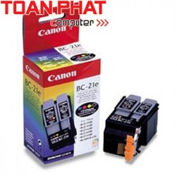 Mực in Phun mầu Canon BC 21E - Bộ đôi có đầu phun