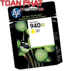 Mực in phun mầu HP 940XL - C4909A Yellow - Mầu vàng-Dùng cho HP OJ Pro 8000/8500 