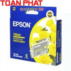 Mực in EPSON T054490 Yellow-Mầu vàng-Hộp mực dùng cho máy in EPSON Stylus Photo R-800,1800 