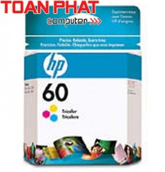 Mực in phun mầu HP 60 - CC643WA Color-Mực Mầu-Dùng cho HP DJ 2560/F2410/F2480