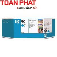 Mực in phun mầu HP 90 Cyan-Xanh (C5061A)-Dùng cho HP Designjet 4000/4500 Printer series