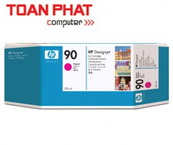 Mực in phun mầu HP 90 Magenta- Đỏ (C5062A)- Dùng cho máy HP Designjet 4000/4500 Printer series