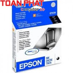 Mực in phun mầu Epson T0761 - Black (mầu Đen) - Dùng cho máy Epson C63/85/CX3500