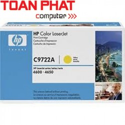 Mực in Laser mầu HP C9722A - Yellow (mầu Vàng) - Dùng cho HP CLj 4600, 4650