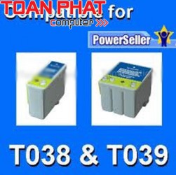 Mực in Phun mầu Epson T038 - Màu đen - EPSON C41, C43, C45, CX1500