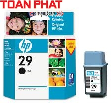 Mực in phun mầu HP 29A  - CC629AA - mầu đen - Dùng cho máy Deskjet 450, 5160, 5550, 5650, 5652, 9650, 9680, HP Officejet 4110, 4255, 5510, 6110 All in one,HP PSC 1110, 1210, 1315, 1350, 2110, 2210, 2310 All in one, 2410, 2510* Photosmart All in o