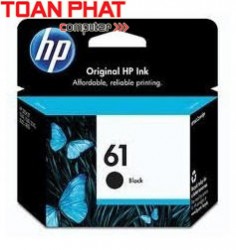 Mực in phun mầu HP 61 - CH561WA - Mầu đen - Dùng cho máy HP Deskjet 1000, 2000, 1050, 2050