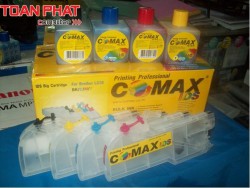 Hệ thống dẫn mực ngoài - Bộ dẫn mực Comax 4 màu cho máy Brother - MFC 195C (đã bao gồm mực)