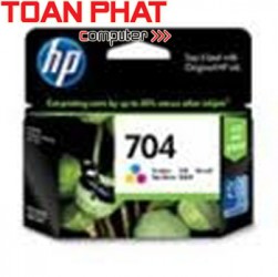 Mực in phun mầu HP 704 (CN692A) - Dùng cho máy Deskjet 2060-K110 - Mực màu