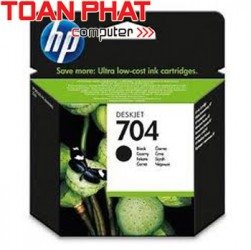 Mực in phun mầu HP 704 (CN692A) - Dùng cho máy Deskjet 2060 K110 - Mực đen