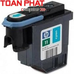 Đầu phun HP 11 - C4811A màu xanh- Designjet 500/800