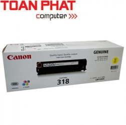 Mực in Laser màu Canon 318 Yellow dùng cho máy in Canon 7200 cdn - Màu vàng
