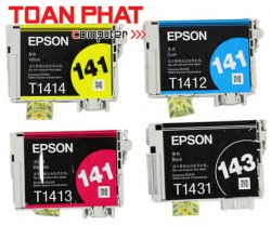 Mực in phun mầu Epson T1411 - mầu đen- dùng cho máy Epson ME32 / 320/ 340/ 82WD/ 535/ 620F/ 900WD/ 960WD