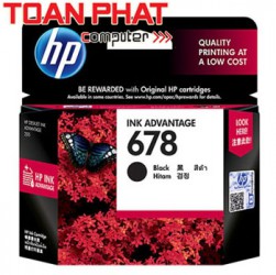 Mực in phun mầu HP 678 Black - Mực đen Ink Cartridge HP 2515