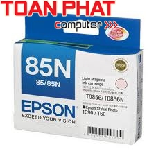 Mực Epson T0856N Light Magenta - Mầu Đỏ nhạt - Dùng cho Stylus Photo R1390, T60