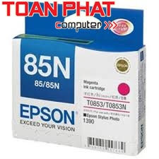 Mực Epson T0853N Magenta - Mầu Đỏ - Dùng cho Stylus Photo R1390, T60