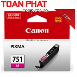 Mực in Phun mầu Canon CLI - 751 M - Mực đỏ - dùng cho Canon IP 7270, MG 5470