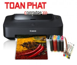 Máy in Phun Mầu Canon Pixma IP 2770 - gắn sẵn hệ thống mực in liên tục có bảo hành