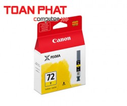 Mực in Phun mầu Canon PGI 72 Yellow Ink Tank  - Mực màu vàng - dùng cho Canon Pixma Pro 10