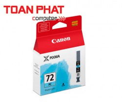 Mực in Phun mầu Canon PGI 72PC Photo Cyan Ink Tank  - Mực màu xanh nhạt - dùng cho Canon Pixma Pro 10