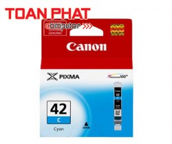 Mực in Phun mầu Canon CLI 42 Cyan Ink Cartridge  - Mực màu xanh - dùng cho Canon Pixma Pro 100