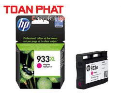 Mực in phun mầu HP 933 XL High Yield Magenta Original Ink Cartridge (CN055AA) - Màu dùng cho máy HP OficeJet 7110