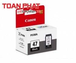 Mực in Phun mầu Canon PG - 47 Black - Mực Đen - Dùng cho máy E400