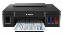 Máy in Canon Đa chức năng Pixma G2000 gắn hệ thống chính hãng (Print- Scan - Fax) sử dụng mực liên tục chính hãng từ Canon