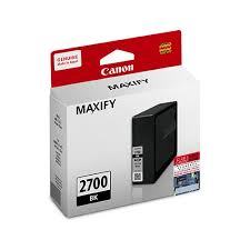 Mực in Phun màu Canon 2700BK (Black) - Màu đen - Dùng cho Canon Maxify iB4070/ MB5370/ MB5070