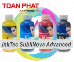 Mực in chuyển nhiệt Sublimation Hàn Quốc InkTec 1000ml (6 màu) - Dùng cho máy in Epson