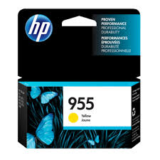 Mực in Phun màu HP 955 Yellow (L0S57AA) - Màu vàng - Dùng cho máy in HP OfficeJet Pro 8710, HP 8720, HP 8730