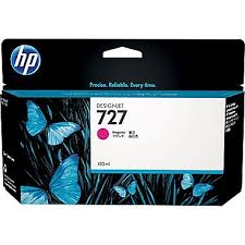 Mực in Phun màu B3P20A HP 727 130-ml Magenta Ink Cartridge HP 727 130-ml Magenta Ink Cartridge - Màu đỏ - Dùng cho HP T920