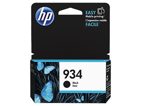 Mực in Phun màu HP 934 Black (C2P19AN) - Màu đen - Dùng cho HP Officejet Pro 6230, 6830